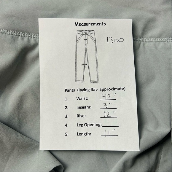 Calia Women's Stay the Path Kick it Up 3” inseam High Rise Shorts Gray Size XXL - Picture 7 of 11